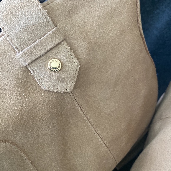 Cole Haan Rayna Women’s flat Ankle Boots Suede w18649 NWOT - Picture 3 of 13